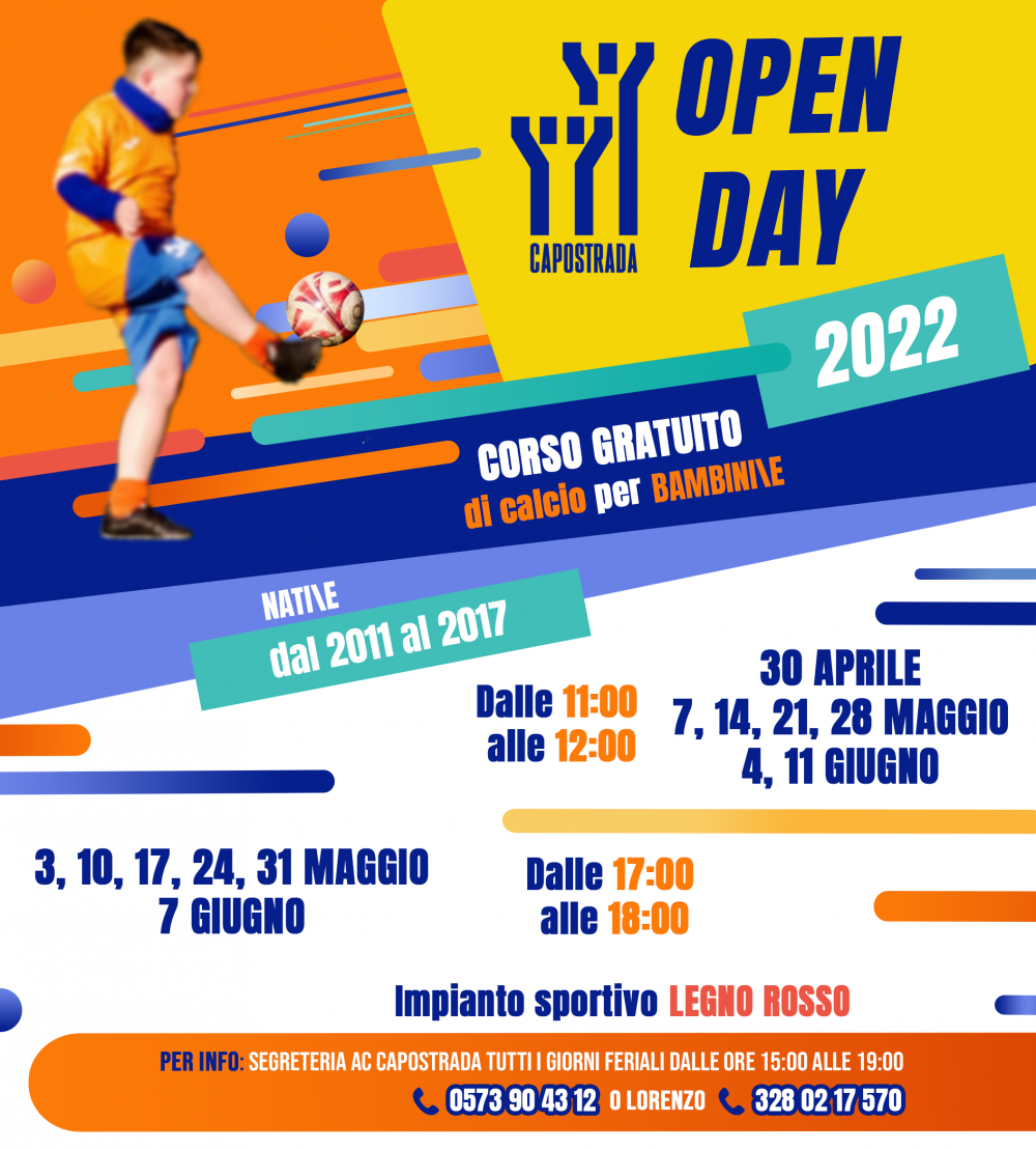 open day capostrada